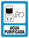 GS-025 SEÑALAMIENTO AGUA PURIFICADA